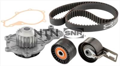 SNR KDP459.670 - Vízpumpa + fogasszíj készlet CITROËN DS FIAT FORD MAZDA MITSUBISHI OPEL PEUGEOT VOL