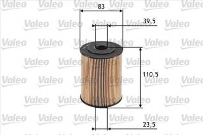 VALEO 586526 - olajszűrő AUDI FIAT FORD JEEP MERCEDES-BENZ PORSCHE SKODA VW
