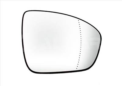 ALKAR 6472202 - külső visszapillantó tükörlap MITSUBISHI RENAULT