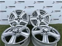 4x100 15" Brock kétszéles (Renault Twingo) alufelni + TPMS szenzor 5Jx15h2 ET32 5,5jx15h2 ET42