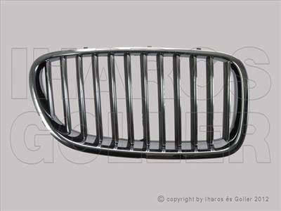 BMW 5 2010-2013 F10/11 - Hűtődíszrács jobb, króm-fekete