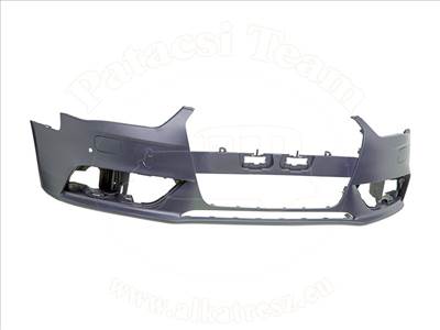 Audi A4 2012-2015 - Első lökh. alapozott (fsz. mosós, sz.lyukkal)