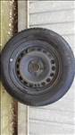  Opel 15" újszerű (gyári felni) 1 db lemezfelni, rajta 195/65 újszerű Barum téli gumi 