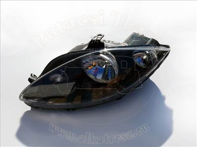 Seat Altea 2006-2009 XL - Fényszóró H7/H1 bal fekete házas (motoros) TYC