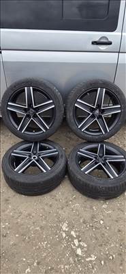Eladó egy garnitúra Aluett 5x112 alufelnik 235/45 R18 Michelin nyárigumikal