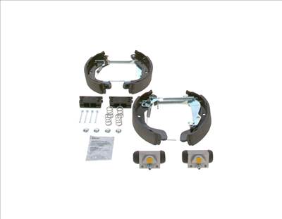 BOSCH 0 204 114 710 - fékpofakészlet OPEL VAUXHALL