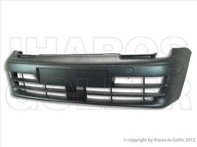 Fiat Seicento 1998-2009 - Első lökhárító borítás fekete (klímás)