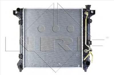 NRF 56023 - Vízhűtő (Hűtőradiátor) DODGE