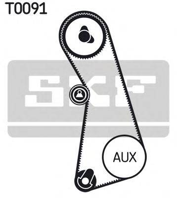 SKF VKMA 01002 - vezérműszíj készlet SEAT VW