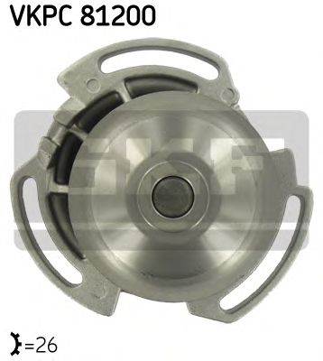 SKF VKPC 81200 - vízpumpa AUDI VW