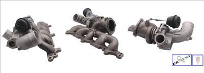 TURBO MOTOR PA53049700033 - turbófeltöltő FORD VOLVO