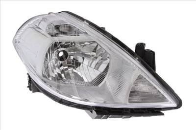 Nissan Tiida 2007.09.01-2011.04.01 utángyártott új jobb első fényszóró H4 (motoros) DEPO 26010em00a