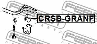 FEBEST CRSB-GRANF - Stabilizátor szilent JEEP