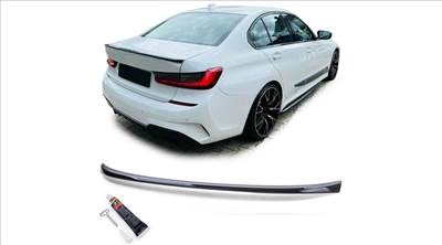 BMW G20 limousine M Performance stílusú carbon look csomagtartó spoiler