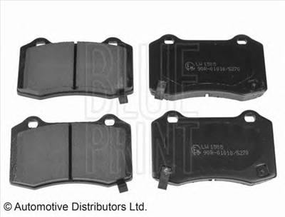 BLUE PRINT ADA104206 - fékbetét CHEVROLET CHRYSLER JEEP TESLA