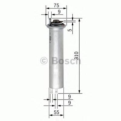BOSCH 0 450 905 960 - Üzemanyagszűrő BMW