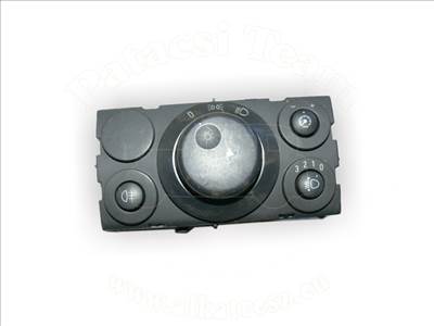 Opel Astra H 2003-2012 - kapcsoló, külső/belső világítás, kivéve ködlámpa/auto ki-be/xenon, jelölés: ZD