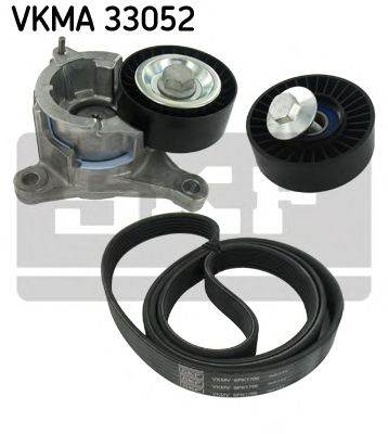 SKF VKMA 33052 - hosszbordás szíj készlet CITROËN FIAT LANCIA PEUGEOT