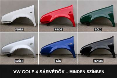 Volkswagen Golf IV Jobb-Bal sárvédő. Minden színben eladó