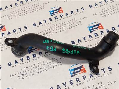 BMW E46 E81 E82 E87 E88 E90 E91 E92 E93 E60 E61 E84 E83 X1 X3 N47 116d 118d 120d 123d 318d 320d520d kemény vízcső csonk csatlakozó idom csatlakozóidom