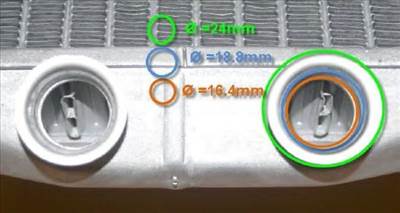 NRF 54210 - Hőcserélő, belső tér fűtés CITROËN PEUGEOT