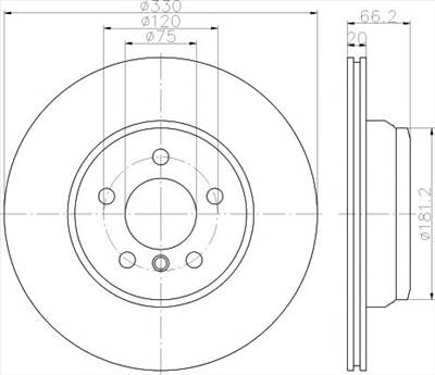 TEXTAR 92241903 - féktárcsa BMW BMW (BRILLIANCE)