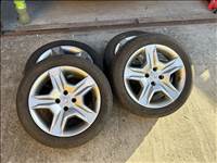 Dacia gyári felni szett, 4x100 Struktur 16" LODGY/LOGAN 195/55R16 nyári gumik