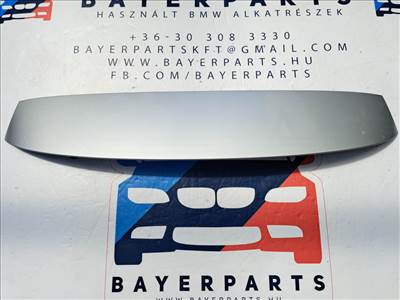 BMW E46 touring szürke csomagtér csomagtartó ajtó fedél tetőspoiler tető spoiler légterelő féklámpa
