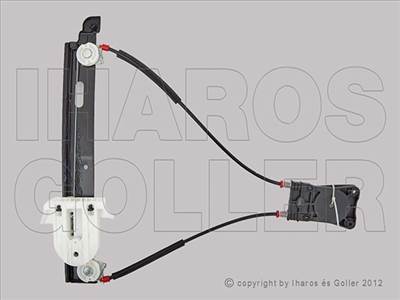 Ford Mondeo 2010-2014 - Ablakemelő motor nélkül, bal hátsó