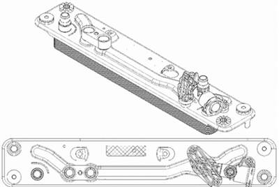 MAHLE CLC 182 000P - olajhűtő, automata váltó BMW