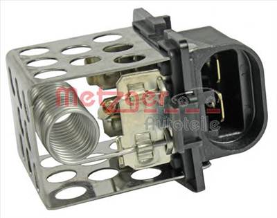METZGER 0917132 - Hűtőventillátor villanymotor előtétellenállás NISSAN OPEL RENAULT
