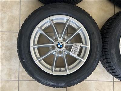 Új gyári BMW alufelni szett 6.5x16 et22 5x112 205/60 téli gumival