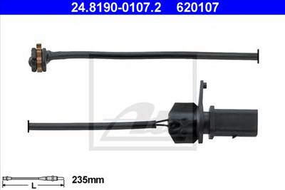 ATE 24.8190-0107.2 - fékbetét kopásjelző VW