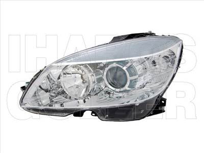 Mercedes C 2007-2011 W204 - Fényszóró 2H7 bal, fehér vill. (motorral) TYC