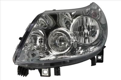 Citroen Jumper, Fiat Ducato, Peugeot Boxer 2011.01.-2013.12. utángyártott új bal első fényszóró H1/H7 (motorral) DEPO 1606927480
