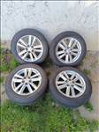  5x114.3 lyukosztású 17" Mitsubishi (gyári felni) alufelni, rajta 215/60  Semperit nyári gumi 