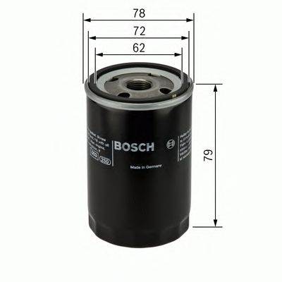 BOSCH 0 451 103 370 - olajszűrő CHEVROLET OPEL SAAB VAUXHALL