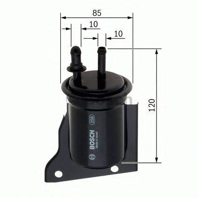 BOSCH 0 986 450 114 - Üzemanyagszűrő SUBARU