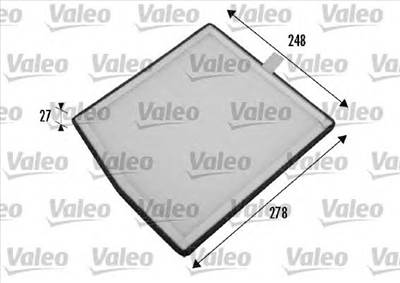 VALEO 698771 - pollenszűrő VOLVO
