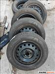 15" használt (gyári felni) lemezfelni, rajta 185/60 használt Hankook gumi 