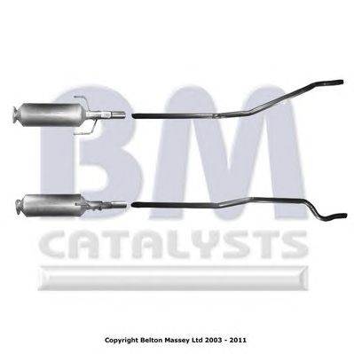 BM CATALYSTS BM11019 - Részecskeszűrő OPEL VAUXHALL