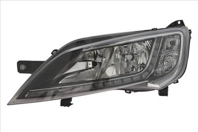 Citroen Jumper, Fiat Ducato, Peugeot Boxer 2014.01.01-2023.12.31 utángyártott új bal első fényszóró 2H7/LED napp.f. ledvez.nélk. króm h. DEPO 1682748980