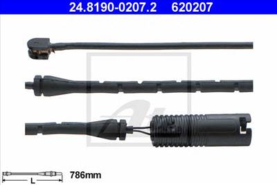 ATE 24.8190-0207.2 - fékbetét kopásjelző BMW