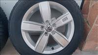 Gyári, Új, VW Polo 2G 15/Corvara/ alufelni 5x100 új Téli gumi