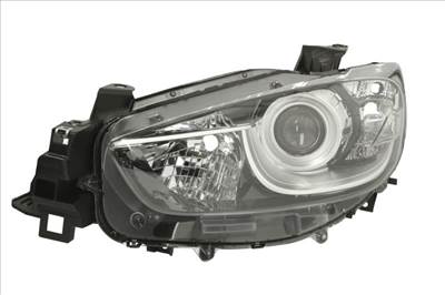 Mazda CX-5 2011-2015 utángyártott új bal első fényszóró H11/H15+nappalif. (motoros) DEPO kd5351041g