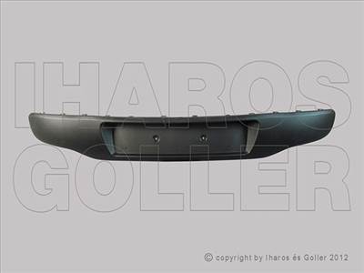 Fiat Punto 2009-2011 EVO  - Hátsó lökhárító középső fekete betét