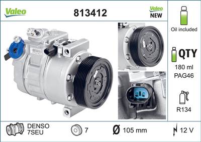 VALEO 813412 - klíma kompresszor BMW