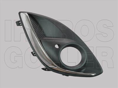 Opel Corsa D/2 2011-2014 - Rács a lökhárítóba ködlámpás jobb (krómléces)