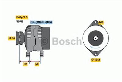 BOSCH 0 986 046 150 - generátor CHEVROLET HOLDEN OPEL SAAB VAUXHALL