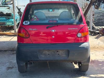 Daewoo Matiz Hátsó Lökhárító (Részeivel) *166159*